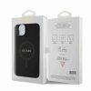 Guess iPhone 15 Plus Hardcase hoesje - Magsafe Compatible - Saffiano - Zwart7