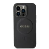 Guess iPhone 15 Pro Hardcase Backcover Saffiano - Zwart2