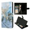 Iphone-15 Pro Max-Bookcase- Marmer Blauw-1-Cityhoesje.nl