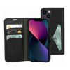 iPhone-13-14-Hoesje-Premium-Wallet-Boekhoesje-Eco-Leer-Magneet-Sluiting-Zwart-Mobiparts