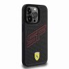 Ferrari iPhone 15 Pro Hardcase Backcover Perforated - Zwart3
