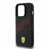 Ferrari iPhone 15 Pro Hardcase Backcover Perforated - Zwart6