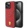 Ferrari iPhone 15 Pro Max Hardcase Backcover Perforated - Rood
