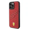 Ferrari iPhone 15 Pro Max Hardcase Backcover Perforated - Rood1