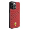 Ferrari iPhone 15 Pro Max Hardcase Backcover Perforated - Rood3