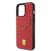 Ferrari iPhone 15 Pro Max Hardcase Backcover Perforated - Rood5