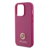 Guess iPhone 15 Pro Hardcase Backcover Strass - Roze6