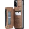 Iphone-11 ProMax-Caseme Wallet Back Covertelefoonhoesje-met-portemonnee-Brown-10-Cityhoesje.nl