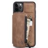 Iphone-11 ProMax-Caseme Wallet Back Covertelefoonhoesje-met-portemonnee-Brown-6-Cityhoesje.nl