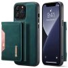 Iphone-12 ProMax-DG-Ming-Magnetic Wallet Back Covertelefoonhoesje-met-portemonnee-groen-1-Cityhoesje.nl