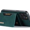 Iphone-12 ProMax-DG-Ming-Magnetic Wallet Back Covertelefoonhoesje-met-portemonnee-groen-4-Cityhoesje.nl