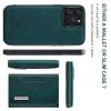 Iphone-12 ProMax-DG-Ming-Magnetic Wallet Back Covertelefoonhoesje-met-portemonnee-groen-6-Cityhoesje.nl