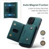 Iphone-12 ProMax-DG-Ming-Magnetic Wallet Back Covertelefoonhoesje-met-portemonnee-groen-9-Cityhoesje.nl