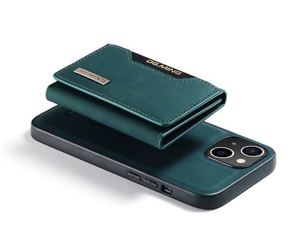 DG-Ming – iPhone 14 / 13 – Suede Card – incl afneembare Magneet pasjeshouder