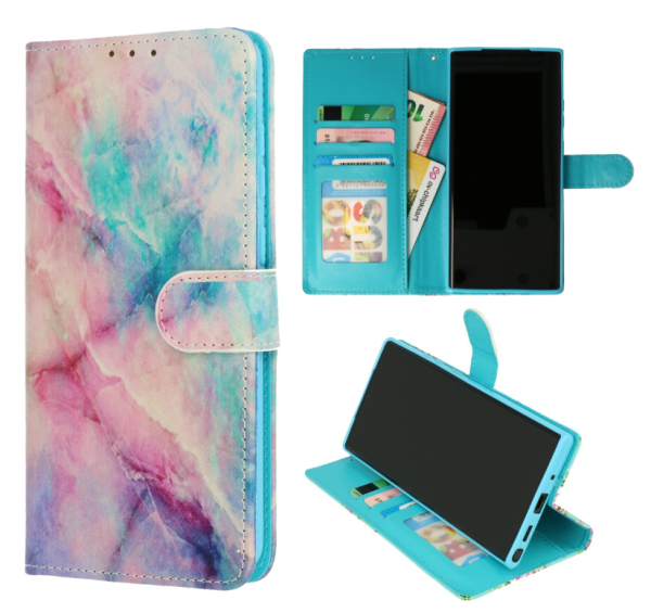 Cityhoesje-Bookcase-Samsung A24-Marmer Universum