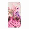 Samsung S24-Bookcase Print-Marmer Paars-2-Cityhoesje.nl