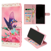 Samsung S24 -Bookcase Print-Vlinder Roze-1-Cityhoesje.nl