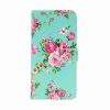 Samsung S24 Plus-Bookcase Print-Bloemen Blauw-2-Cityhoesje.nl