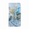 Samsung S24 Plus-Bookcase Print-Marmer Blauw-2-Cityhoesje.nl