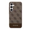 Samsung S24 Plus Guess- Backcover hoesje 4G Bottom stripe-Bruin-Cityhoesje.nl