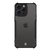 Tactical iPhone 15 Pro Max Quantum Stealth Back Cover - Clear Zwart