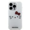 Hello Kitty iPhone 15 Pro Max TPU Back Cover hoesje - Kitty Face - Wit2