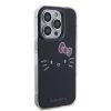 Hello Kitty iPhone 15 Pro Max TPU Back Cover hoesje - Kitty Face - Zwart3
