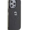 Karl Lagerfeld iPhone 15 Pro Hardcase hoesje - Magsafe compatible - Ikonik - Zwart - 3 - Cityhoesje.nl