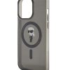 Karl Lagerfeld iPhone 15 Pro Hardcase hoesje - Magsafe compatible - Ikonik - Zwart - 5 - Cityhoesje.nl