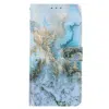Samsung-A25 5G-Bookcase Print-Marmer Blauw-2-Cityhoesje.nl