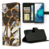 Cityhoesje-Bookcase-Samsung Galaxy A25-Marmer Zwart - Thumbnail Image 1