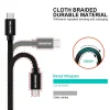 Swissten Textile Lightning Cable - 71523207 - 1.2m - Green3