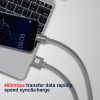 Swissten-Textile-USB C-MFI-Lightning-Cable-1.2m-Grijs-4-Cityhoesje