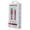 Swissten-Textile-USB-MFI-Lightning-Cable-1.2m-Rood-4-Cityhoesje