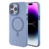 Tumi - iPhone 15 Pro - Backcover - Frosted - magsafe - transparent - Blauw - Thumbnail Image 1