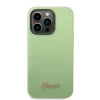 Guess - iPhone 14 Pro Max - Silicone Backcover - Metal logo - Groen - Thumbnail Image 3