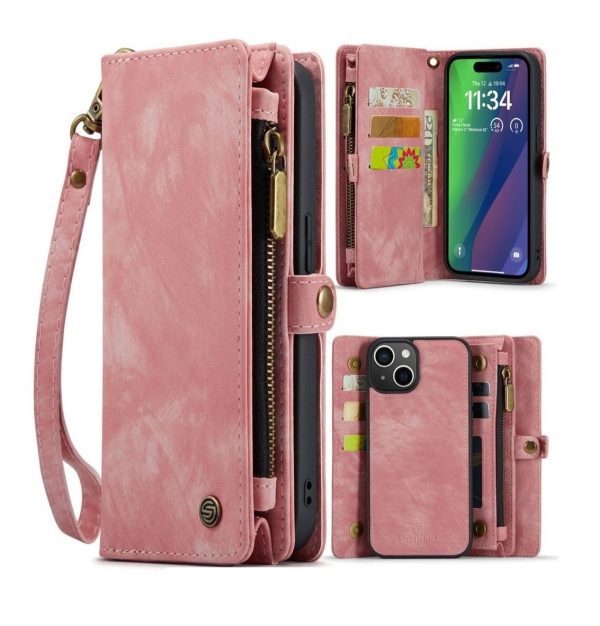 Solidenz - Wallet 2in1 Bookcase – Geschikt Voor iPhone 13 / 14