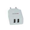 Swissten 2.1A Dual Port Travel Charger (10.5W) Lightning USB Cable - White - 3 - Cityhoesje.nl