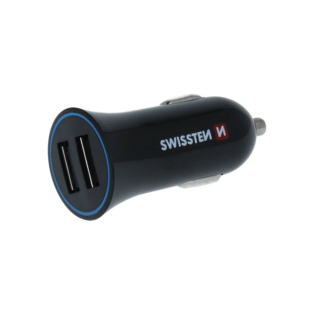 Swissten-2.4A-Dual-Port-Car-Charger-20110910-Lightning-USB-Cable-Black3