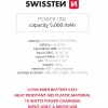 Swissten PowerLine Powerbank (10W) - 22013910 - 5000 mAh - Black1