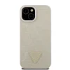 Guess iPhone 15 Backcover hoesje Triangle logo - Goud3