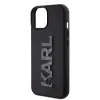 Karl Lagerfeld iPhone 15 Plus & iPhone 14 Plus Backcover hoesje 3D logo glitter - Zwart5
