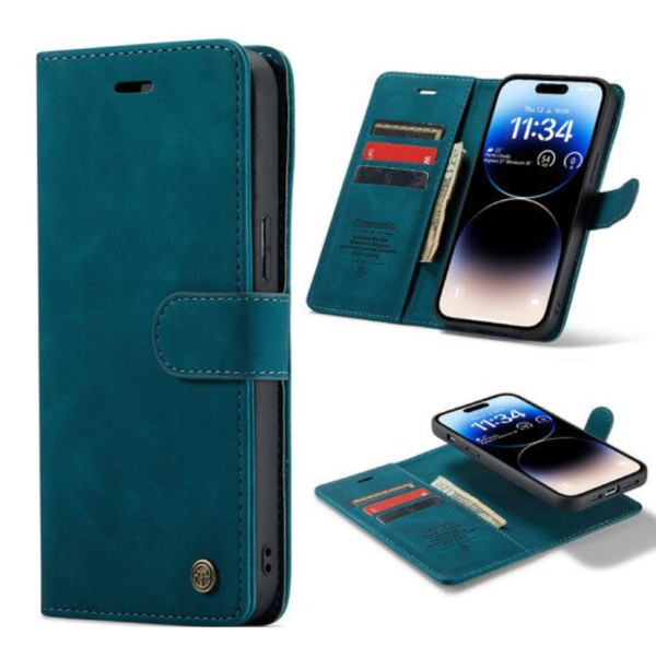 Casemania-Bookcase 2in1-Samsung A55 - Groen