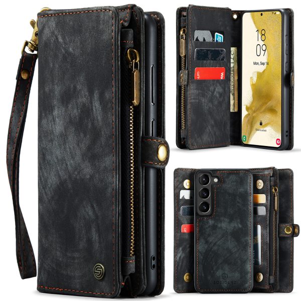 Solidenz-Samsung S23-Urban-Wallet - Bookcase-Zwart