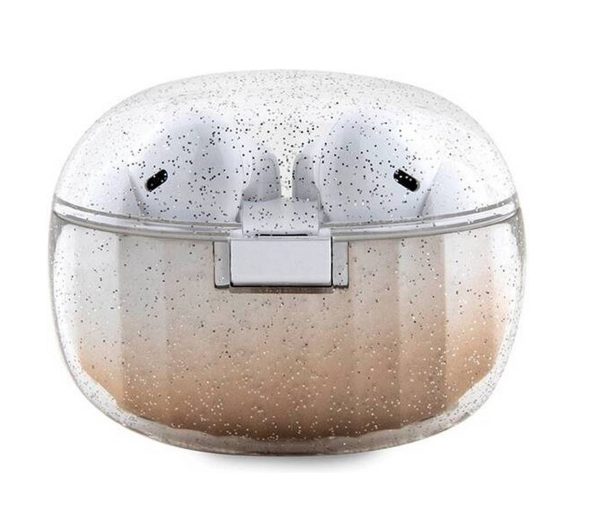 Guess - Draadloos - earphones - Oortjes - TWS - Glitter Gradient - Goud