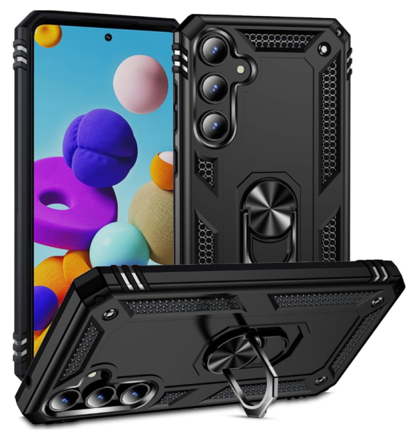 Cityhoesje-Backcover-Samsung A55-Akhterkantje-Zwart