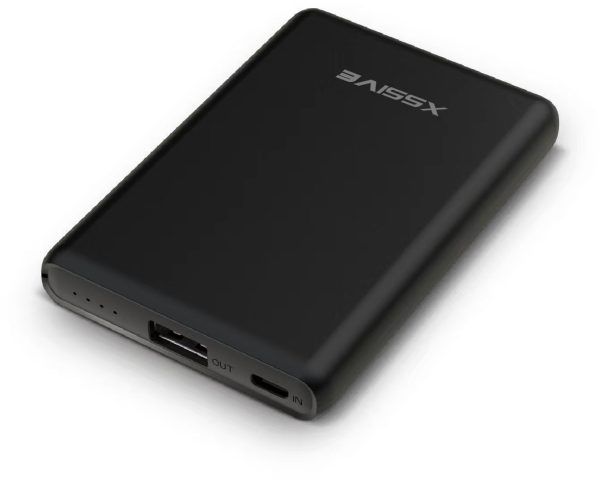 Xssive - Compact - Powerbank - 5000 mAh - Zwart