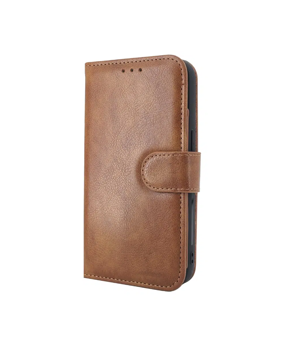 Multiple Pockets Magnetic 2 in 1 Wallet Samsung A55-Bruin-2-Cityhoesje.nl