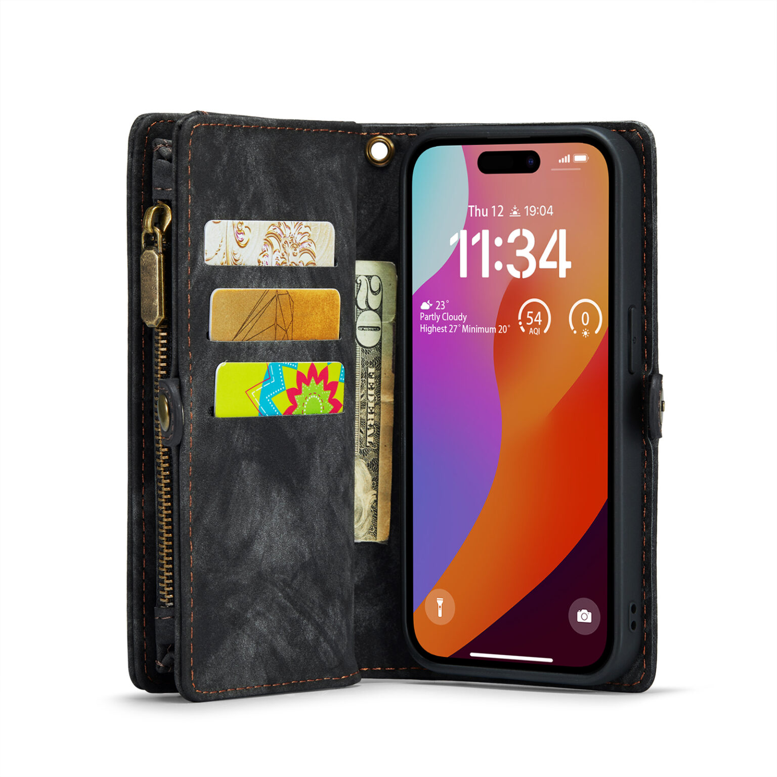 Solidenz-Urban-Wallet-iPhone-15-Pro-hoesje-Zwart-4-1536x1536