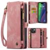 Solidenz-Urban-Wallet-iPhone 15-hoesje-Roze-1-Cityhoesje.nl